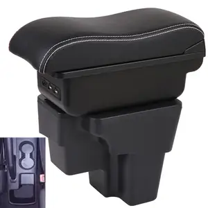 Armrest Box for Kia Rio 2018-2022 Automotive Accessories Storage Leather Car Center Console