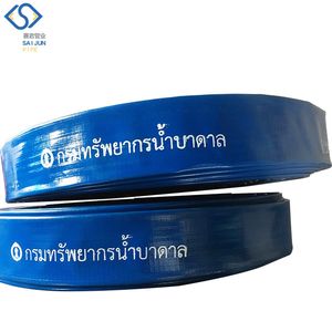 Mangueras de Descarga Planas de PVC de Alta Calidad, Diseño Especial Sin Quejas, de 1-24 Pulgadas, 2-10 Bares, con Servicio de Corte - Product Image 3