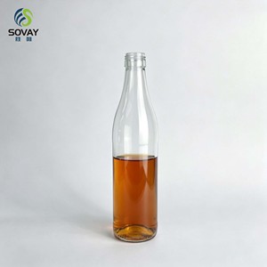 <span class=keywords><strong>Bottiglia</strong></span> <span class=keywords><strong>di</strong></span> <span class=keywords><strong>Vino</strong></span> in Vetro Trasparente da 500ml, Altezza 26,1cm, Diametro 6,2cm, Bottiglie Vuote per Alcolici, <span class=keywords><strong>Vino</strong></span> alla Frutta e Liquori - Product Image 6