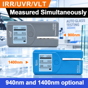 เครื่องทดสอบฟิล์มกรองแสงรถยนต์ Linshang LS163A สำหรับวัดค่า VLT แสงยูวี 365 นาโนเมตร และการส่งผ่านแสงอินฟราเรด 940 และ 1400 นาโนเมตร - Product Image 3