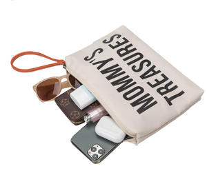 Sac de rangement pour couches de bébé en tissu grande capacité OEM, sac à couches pour maman - Product Image 6