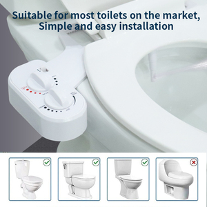 Ex-Factory Price Single Nozzle Self Cleaning Toilet <strong>Bidet</strong> Hot Cold <strong>Bidet</strong> Toilet Seat Attachment - Product Image 2