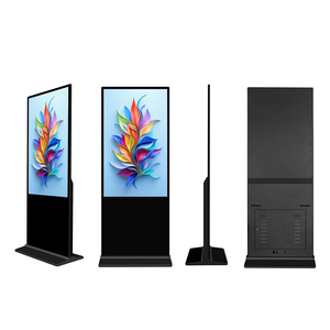 ZGS 85/75 Inch Indoor Vertical Floor <b>Stand</b> Full Totem 4K LCD Advertising Player Poster Screen Digital Signage for Shopping Mall - Product Image 1