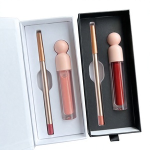 Set de Labiales de 12 Colores de Marca Privada MLM, Brillo Labial Mate, Delineador de Labios, Resistente al Agua, de Larga Duración, OEM, Venta al Por Mayor - Product Image 1