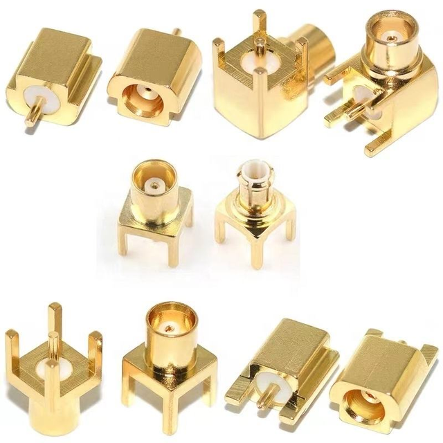 PCB Mount RF Coaxial Adapter MCX MMCX KE JE 2Pin 4Pin SMD Surface Mount Male Female Board Connector