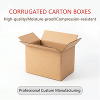 Cajas de Cartón Corrugado para Envíos, Color Marrón, Personalizadas por el Fabricante, para Embalaje con Impresión de Logotipo, Caja de Cartón para Envíos