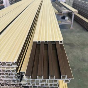 壁パネルボード & ウッドプラスチック複合材3DフラッドWPC壁パネル,木目調デザインWPC - Product Image 3