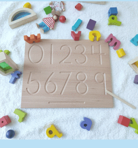 Montessori Wooden Tracing Board 1-10 Numbers Wooden Montessori <strong>Learning</strong> Skills Board and Fine Motor <strong>Development</strong> for Toddler - Product Image 5