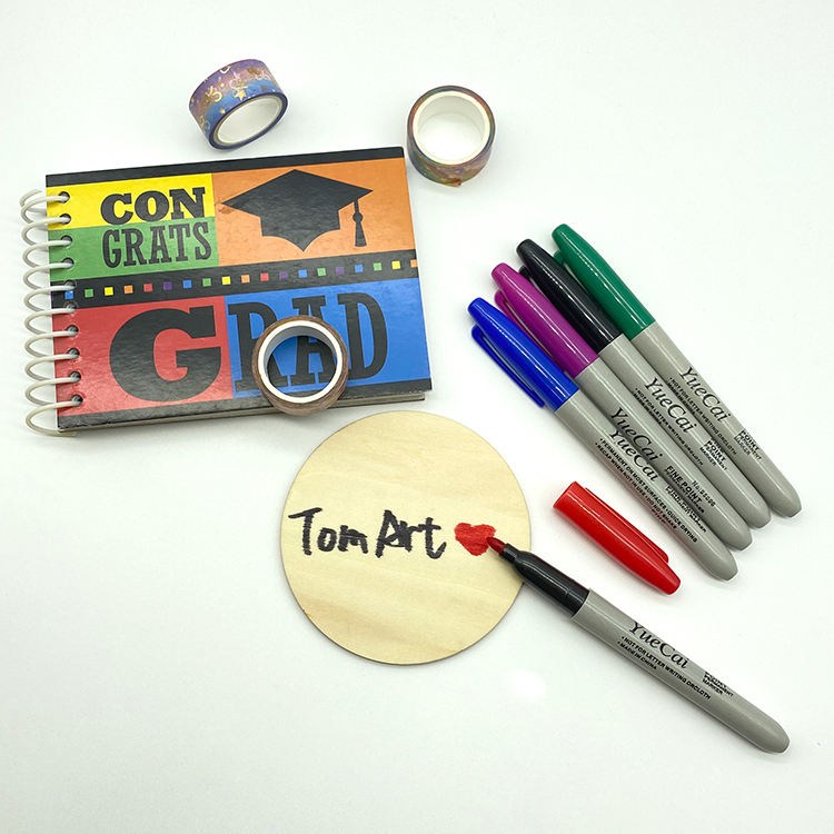 Wholesales High Quality Quick-dry Sharpie ultra Fine Point Permanent Marker  Oil-based Ink Marker Pen for Silicone Glass