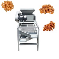 Machine à décortiquer les noix et les noyaux motorisée en acier inoxydable à haute productivité, en vente chaude, pour le traitement des noisettes, des amandes et des noyaux de palmier