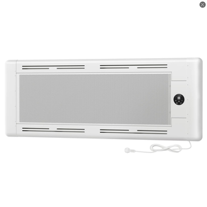 Radiatore <span class=keywords><strong>Elettrico</strong></span> Nano Alu 1500 in Cristallo di Carbonio, 1500W Ultra Sottile da Parete, Controllo Smart WiFi Tuya con Telecomando - Product Image 1