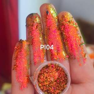 Unregelmäßige Sparkle Cosmetic Grade Multi chrom Chamäleon Flocken für Lidschatten Make-up - Product Image 4