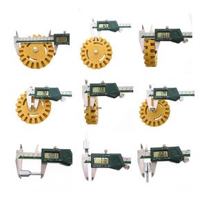 أداة إزالة الرسوم المتميزة بقماش الفينيل اللاصق المزدوج 4 بوصة 100 ملم مع شريط ذو وجهين على عجلة القماش المطاطي - Product Image 3