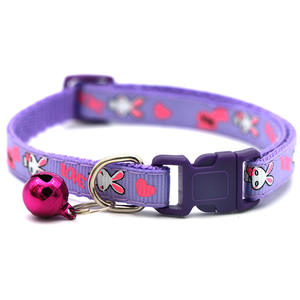 Desain kelinci kerah kucing kualitas baik kerah hewan peliharaan kerah kucing kecil lepas pasang - Product Image 5