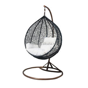 <strong>Hanging</strong> Chair with <strong>Round</strong> Frame <strong>Hanging</strong> Egg Garden Swing Swing Chair Wicker Patio Swings Chair - Product Image 1