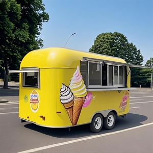 Carrito de Yogurt Congelado Multifuncional Rápido 2025, Remolque de Comida Móvil para Cocina - Product Image 1
