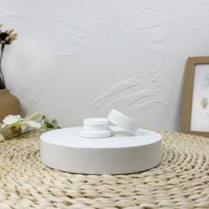 Custom 5ml Round <b>Airtight</b> Smell Proof Container Child-resistant Glass Concentrate <b>Jar</b> with CR Lid - Product Image 1