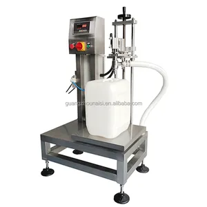 Semi Automatic Linear Piston 10L Lubricant Oil Filling Machine Liquid Filling Weighing Machine