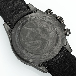 Montre de luxe pour homme à mouvement tourbillon mécanique automatique ajouré avec fonction de comptage des années, bracelet de 22 mm, cadran à index - Product Image 5