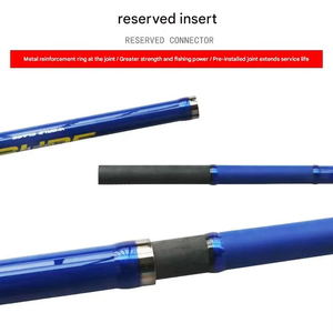 Caña de Pescar de Fibra de Carbono de Alta Calidad de 3 Secciones para Agua Salada de 4.2m para Surfcasting - Product Image 3