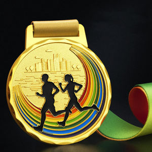JinRuiXiang personalizzato <span class=keywords><strong>mundial</strong></span> taekwondo jujitsu di alta qualità medaglie da corsa medagliere silhuette - Product Image 1