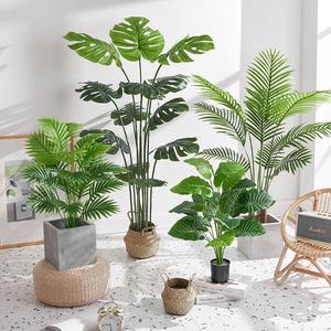 Decoración realista para el hogar plantas artificiales bonsái de alta calidad árbol artificial de interior 60cm <span class=keywords><strong>Chrysalidocarpus</strong></span> <span class=keywords><strong>Lutescens</strong></span> - Product Image 4