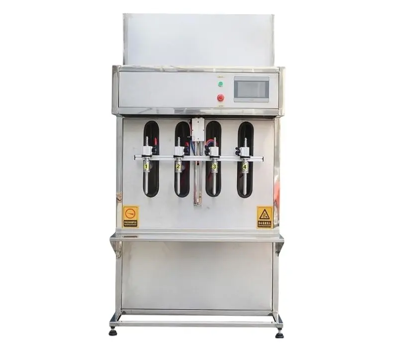 4 6 8 10 Filling Head Efficient a Variety of Liquid Honey Chemical Detergent Softener 100-2000ML Large Capacity Filling Machine