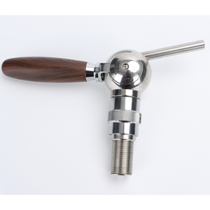 Robinet de distribution Lihe LH011A pour bières et boissons, idéal pour l'emballage de bières <span class=keywords><strong>belges</strong></span> et de bières artisanales, en laiton/acier inoxydable, avec poignée et logo personnalisables - Product Image 4