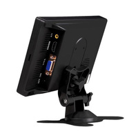 Monitor LCD Digital TFT a Todo Color de 7 Pulgadas, Pantalla Ancha, 370nits, 1024x600, IPS LED, para Computadora de Escritorio