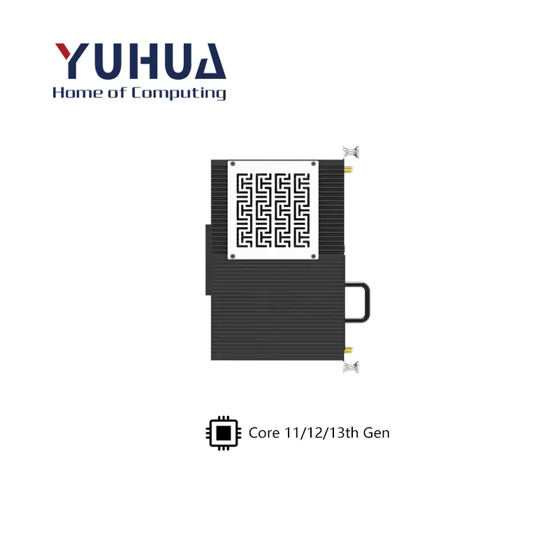 YUHUA 12 번째 i5 i7 임베디드 OPS 컴퓨터 DDR4 64GB HDMI2.0/미니 DP/Type-C 8K 디스플레이 OPS 산업용 화이트 보드 OPS PC 용 미니 PC