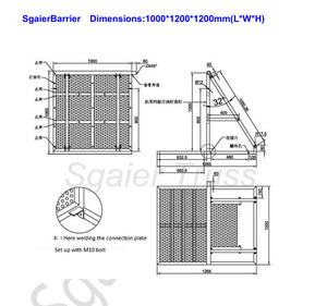 Nhôm buổi hòa nhạc chướng ngại vật kiểm soát đám đông sự kiện rào cản/Mojo rào cản - Product Image 3