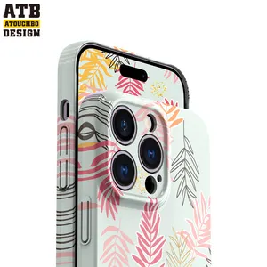 ATB Hard Shell Phone Case for iPhone XR Women Phone Case 2D Blank Cell Phone Case