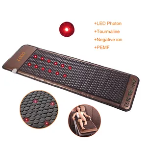 Germanium Stone Massage Mattress Korea Jade Massage Bed Mattress Health Stone Germanium Infrared Anion Therapy Tourmaline Mattress