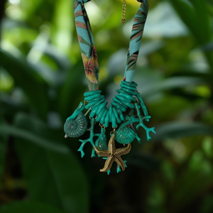 Pendentif Bohème Tendance en Acier Inoxydable 316L Plaqué Or PVD, Forme Étoile, Durable et Résistant, Accessoire de Bijouterie - Product Image 3