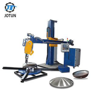 Máquina pulidora automática de superficie metálica con cabezal de plato y carcasa de tanque con sistema CNC Siemens - Product Image 3