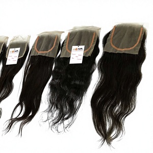 4x4 5x5 6x6 7x7 สำหรับเชือกผูกผมแบบลูกไม้ด้านหน้า 100% ผมแท้จากอินเดีย Remy Hair เชือกผูกผมแบบลูกไม้บาง HD โปร่งใส - Product Image 2