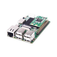 Placa de Desarrollo Raspberry Pi con 4K 120fps, Conector GPIO de 40 Pines, Muchos Puertos I/O, Quad-core Cortex-A55, 2GB de RAM, 8GB EMMC, Ethernet RJ45