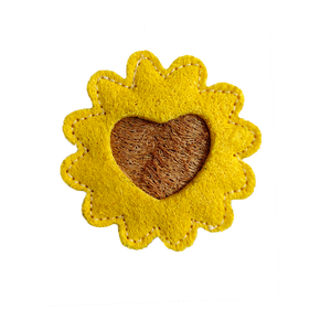 Nouvel ensemble de trois jouets à mâcher pour chats en forme de fleurs, de croissants et de dumplings aux œufs, pour le nettoyage des dents, avec herbe à chat - Product Image 3