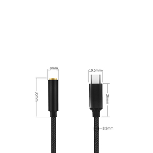C Loại Kỹ Thuật Số <span class=keywords><strong>Analog</strong></span> Chuyển Đổi Chip 3.5Mm OTG Máy Tính Xách Tay Âm Thanh Jack Adapter Phổ Nối Tiếp Xe Buýt Chuyển Đổi Adapter & Kết Nối - Product Image 4