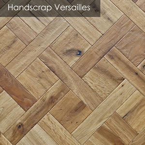 Suelo de parquet Versalles con laca UV o aceitada natural desgastada y desechada a mano, suelo de madera de roble y de ingeniería para casa de Villa - Product Image 2