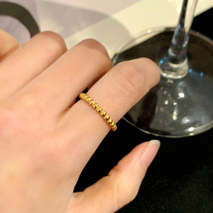 Bestseller Heiratsantrag-<span class=keywords><strong>Ring</strong></span> Gold Glänzender <span class=keywords><strong>Ring</strong></span> Schmuck Edelstahl Paar-<span class=keywords><strong>Ring</strong></span> für Frauen Männer - Product Image 6