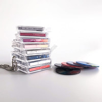 Porte-clés Mini Album CD Personnalisé Vente en Gros, Petit Boîtier Disque CD avec Emballage, Porte-clés Mini CD NFC Sur Mesure