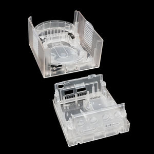 Coque de remplacement pour <span class=keywords><strong>Nintendo</strong></span> Gamecube NGC Coque Gamecube NGC Coque NGC Transparente Noire - Product Image 5