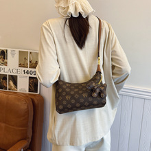 <span class=keywords><strong>Sac</strong></span> bandoulière rétro grande capacité, personnalisé, décontracté, avec large sangle, imprimé et tendance - Product Image 5