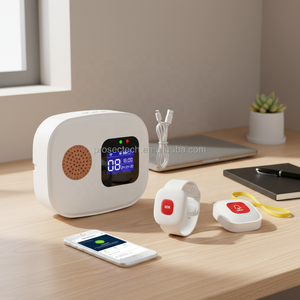 Bouton de panique intelligent Tuya Wifi, alarme pour personnes âgées, sans fil, RF 433 MHz, bracelet SOS, bouton d'urgence, alarme SOS Wifi pour personnes âgées - Product Image 2