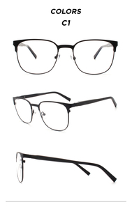 Gafas Ópticas <span class=keywords><strong>de</strong></span> Moda Retro Vogue para Hombre Joven, Ligeras, <span class=keywords><strong>de</strong></span> Fibra <span class=keywords><strong>de</strong></span> Carbono Compuesta, Nuevos Modelos - Product Image 3