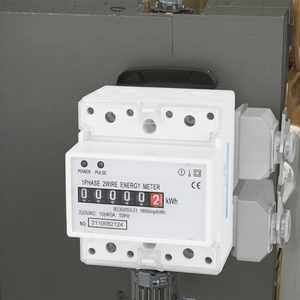 Đơn-giai đoạn 4P Analog không dây điện kilowatt-giờ <span class=keywords><strong>Meter</strong></span> 230Vac 50Hz Din-Rail Điều kiện Mới năng lượng <span class=keywords><strong>wattmeter</strong></span> - Product Image 2