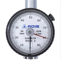 Testeur de dureté portable ADIS Shore D, duromètre analogique en acier inoxydable pour l'essai du caoutchouc et des polymères, à vendre