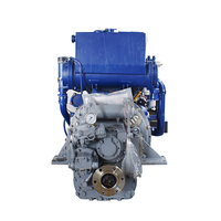Moteur diesel marin Weichai WP6C185-21 4 temps 9L multicylindres, démarrage électrique, boîte de vitesses, pompe à eau de mer, haute productivité