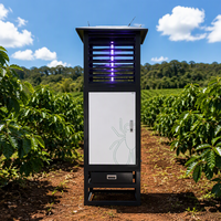 Station de surveillance des insectes agricoles IoT solaire YONGAGRI, piège de prévision des ravageurs par photos à distance pour les fermes, les forêts et les vergers
